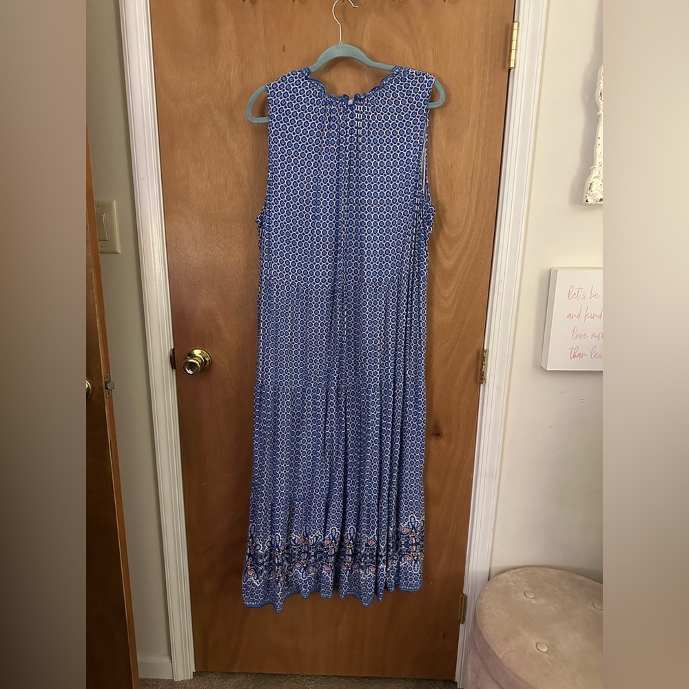 Max Studio, Patterned Dress, Size 2X - Picture 2 of 4